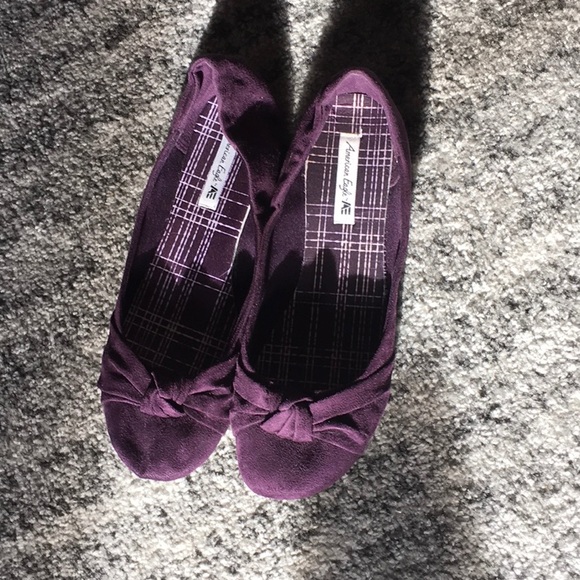 American Eagle By Payless Shoes - Women’s purple American Eagle Flats Sz12 Like new